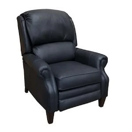 Pressback Reclining Chair with Bustle Back